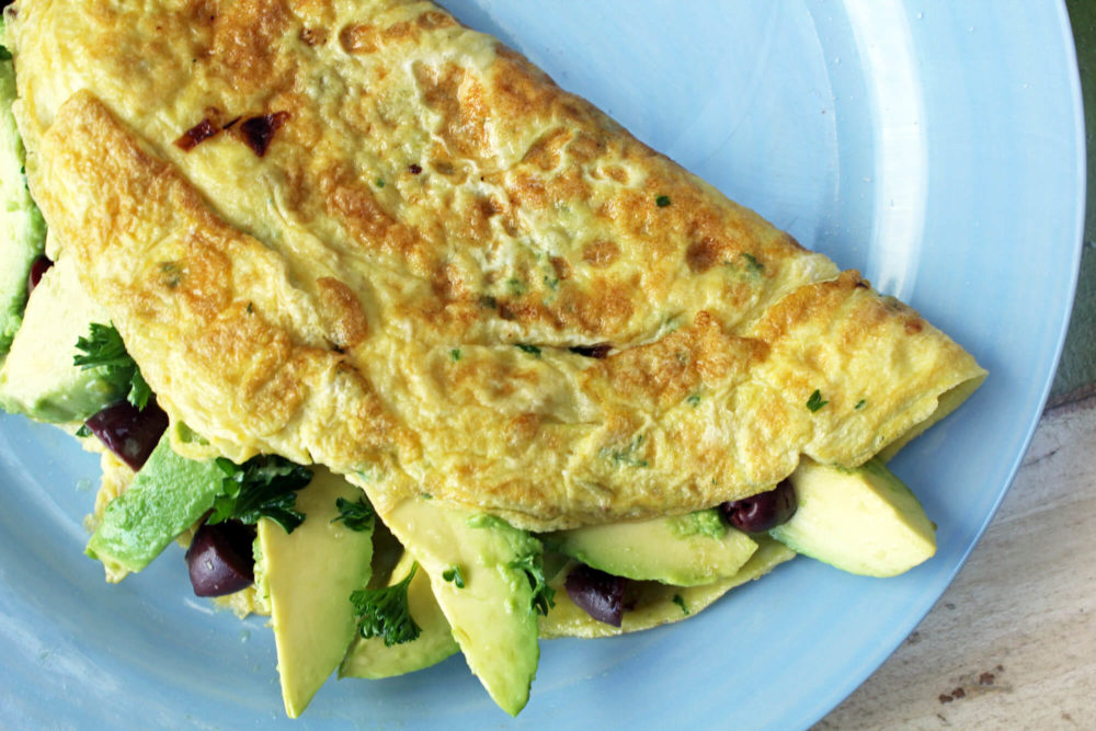 Avocado Omelet The Candida Diet